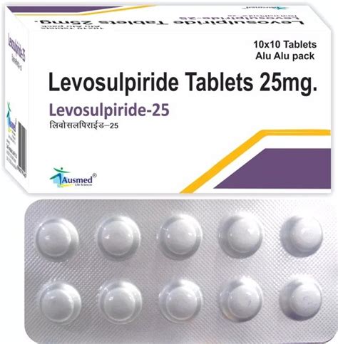 Levosulpiride 25 mg. Levosulpiride 25 mg., Pack Size 10x10, Rs 82 ...