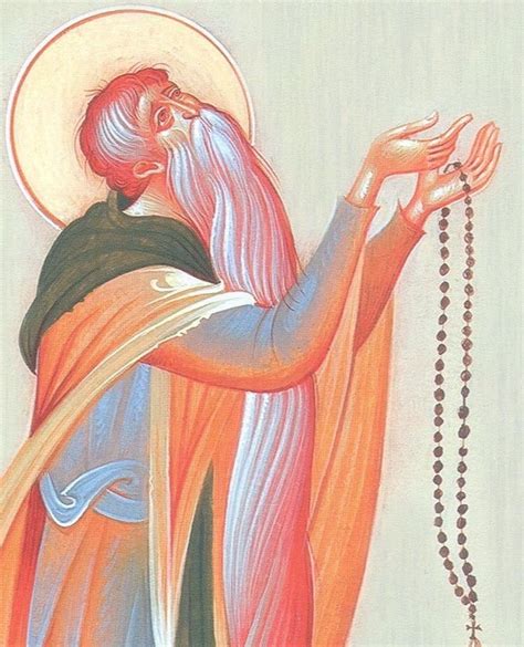 Saint Paphnutius of Skete, desert hermit in Egypt... - City a Desert