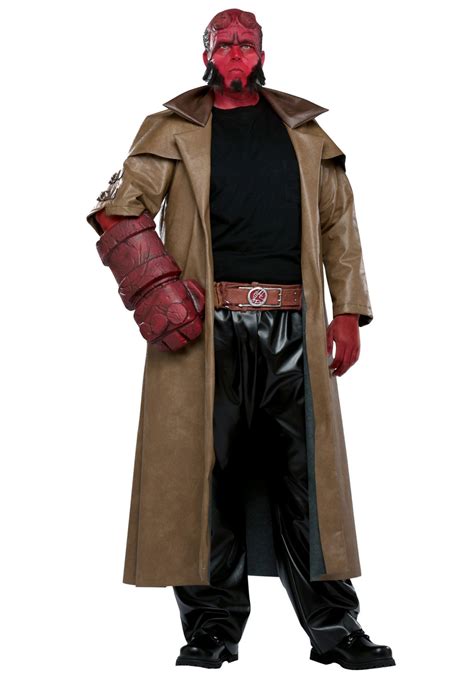 Plus Size Hellboy Costume