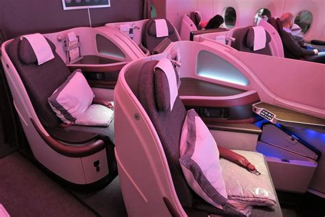 Inside the First Airbus A350-1000, With Qatar’s Qsuite Business Class ...