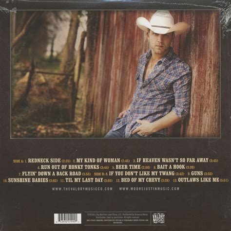 Justin Moore LP: Outlaws Like Me (LP) - Bear Family Records