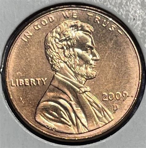 2009-D Lincoln Memorial Cent • Brilliant Uncirculated MS60 ...