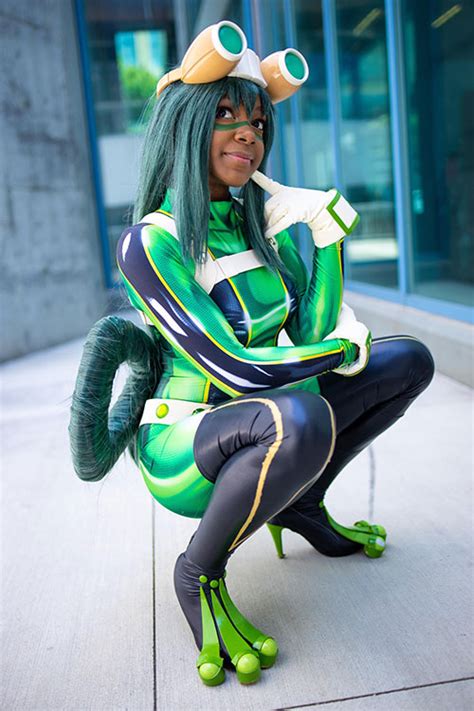 Tsuyu Asui from My Hero Academia Cosplay