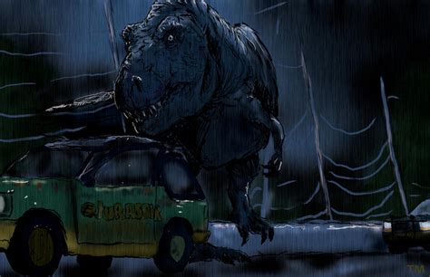 Jurassic Park T-rex by tlmolly86 on DeviantArt