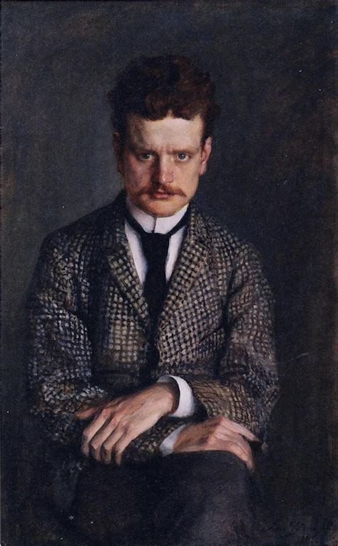 Portrait of Jean Sibelius by Eero Järnefelt - Art Renewal Center