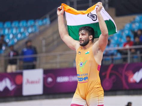 Sunil Kumar ends India's 27-year wait for gold in Greco-Roman at Asian ...