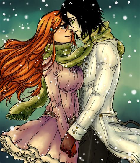 Ulquiorra and Orihime - Ulquiorra and Orihime Fan Art (12368301) - Fanpop