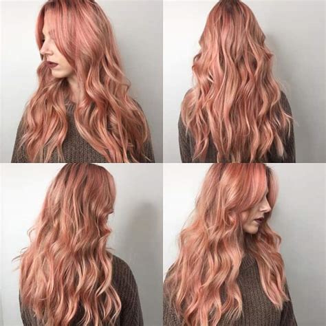 12 Hottest Rose Gold Hair Colors Trending Right Now