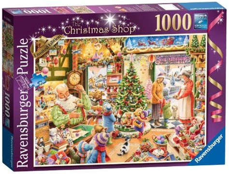 Ravensburger The Christmas Shop Limited Edition 1000 Piece Puzzle Ravensburger http://www.amazon ...