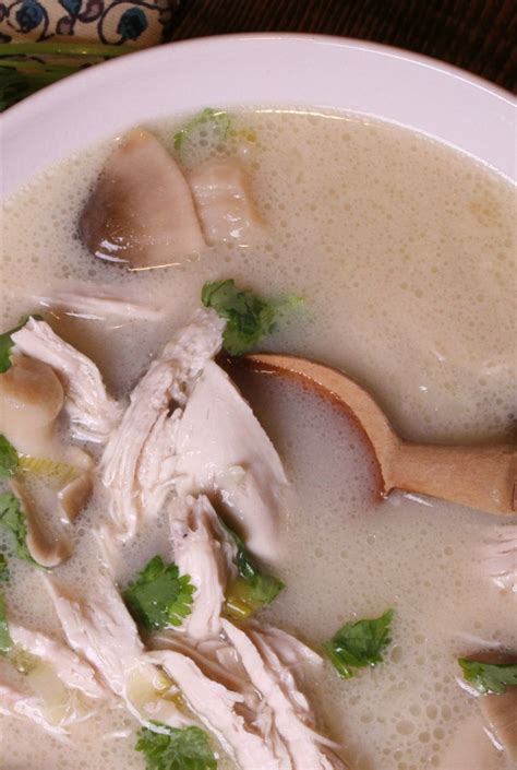 Thai Coconut Chicken Soup - Recipe Girl