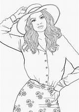 Free Printable Female Coloring Pages sketch template