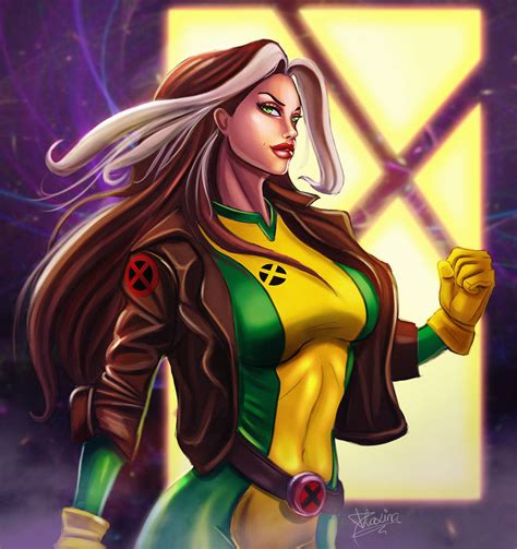 Rogue X-men by 0oDhaxina on DeviantArt