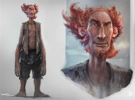 Andrew Baker - The BFG - Giants Design Work