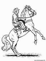 Cowboy Horse S Kidsba01 Coloring Page Printable sketch template