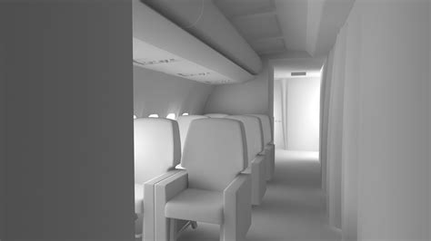 FlightFactor Publishes Boeing C-32 Interior Renders - Threshold