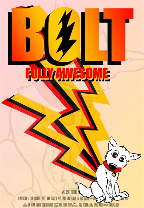 Bolt Movie Poster by ASWwolves on DeviantArt