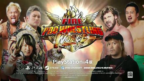 Fire Pro Wrestling World Gets an Overview Trailer for PS4