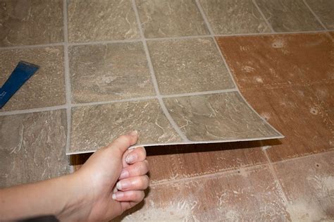 How to Remove Peel and Stick Floor Tile | Peel and stick floor, Stick ...