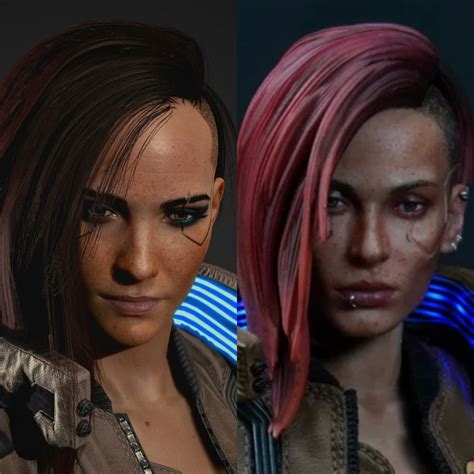 New default female V for CyberPunk 2077 looks awful, Original female V was still badass and also ...