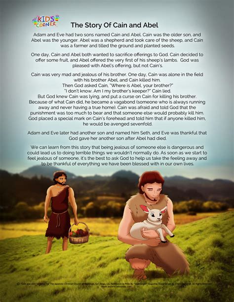 The Story of Cain And Abel by AN-ChristianComics on DeviantArt