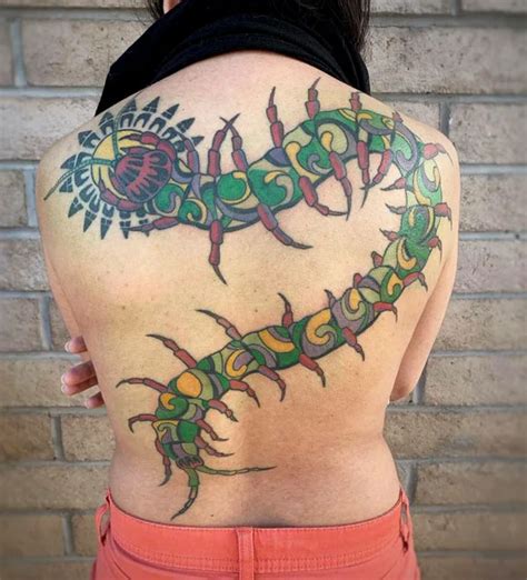 131 Unique Centipede Tattoos With Incredible Visuals