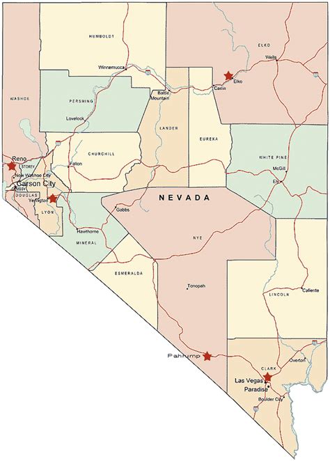 Nevada City Map