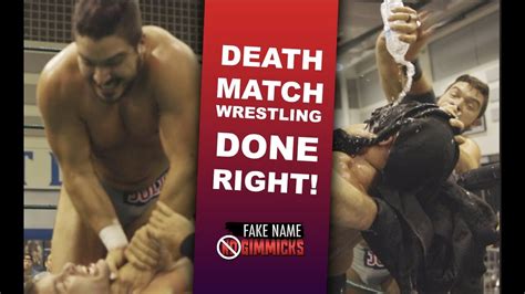 Death Match Wrestling Done Right - YouTube