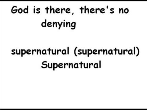 DC Talk - Supernatural Lyrics And Videos