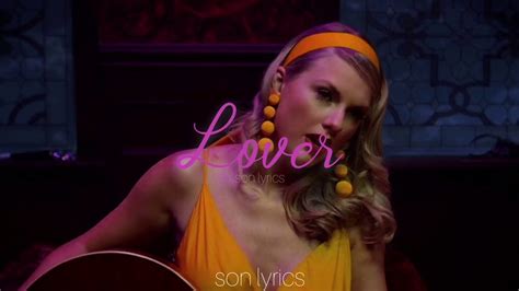 [ Taylor Swift ] Lover - Video Lyrics (short version) - YouTube