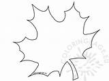 Maple Leaf Coloring Pages sketch template