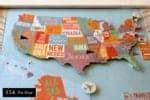 20 Ideas for Decorating with Maps - The Crafty Blog Stalker