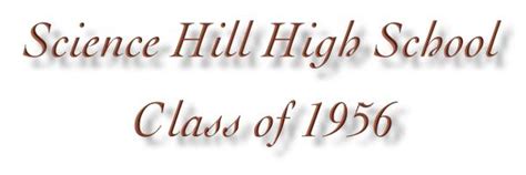 Science Hill High School, Class of 1956