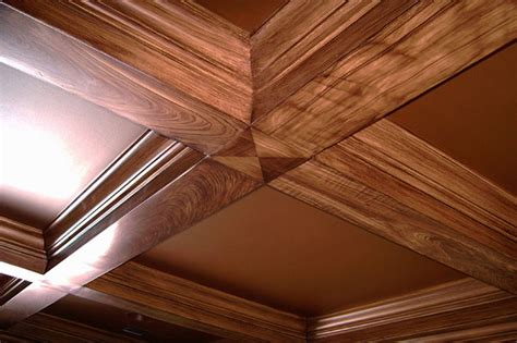 Interesting idea. Something to consider Paint the ceiling a wood color. Reads like wood at a ...