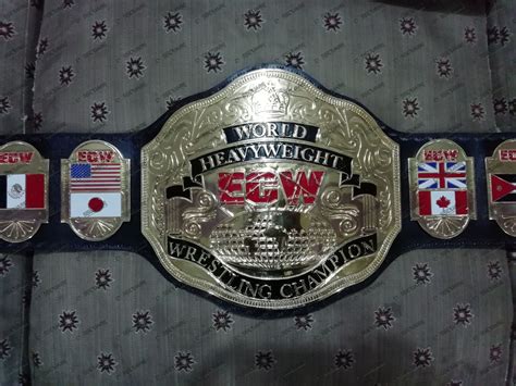 ECW World Heavyweight Wrestling Championship Belt