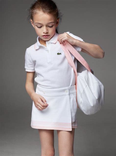 LACOSTE - New Digital Boutique | Kids tennis clothes, Girl tennis outfit, Cute outfits for kids