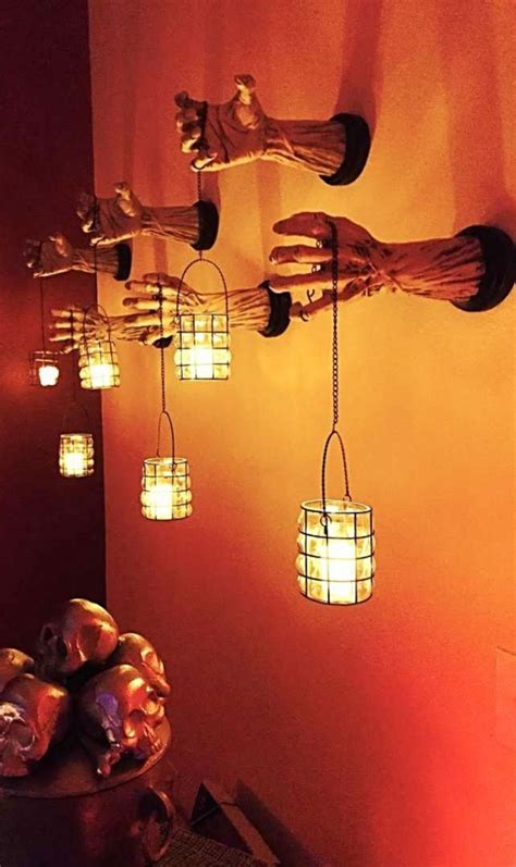 20+ Scary Home Decorations for Halloween 5 | Halloween lamps, Diy ...