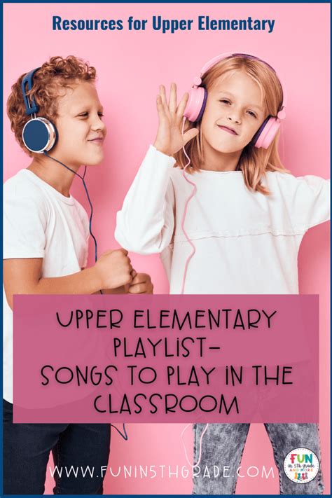 Upper Elementary Playlist - Songs to Play in the Classroom - Fun in 5th Grade & MORE