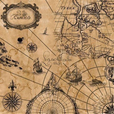 pirate map--great for tattoo: | Map tattoos, Vintage maps, Map