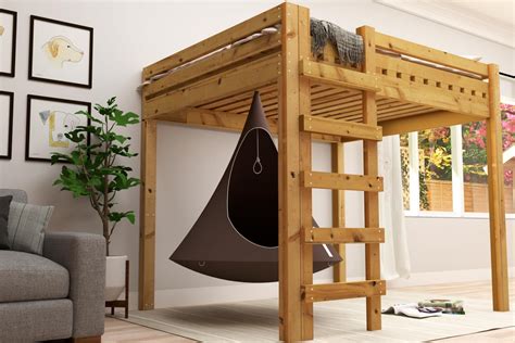 How to Build a DIY Full Size Loft Bed - TheDIYPlan