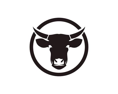 Cow head symbols and logo vector template 620338 Vector Art at Vecteezy