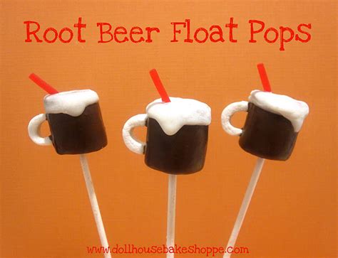 Root Beer Float/Root Beer Mug Marshmallow Pops - The Lindsay Ann