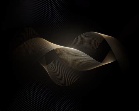 Black And Gold Abstract Wallpaper Hd - Douroubi