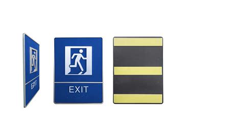 BRAILLE “EXIT” SIGN - SIGN035B