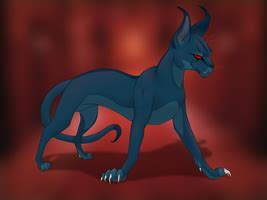 The First Blue Cat - Majikou by Lightningkin on DeviantArt