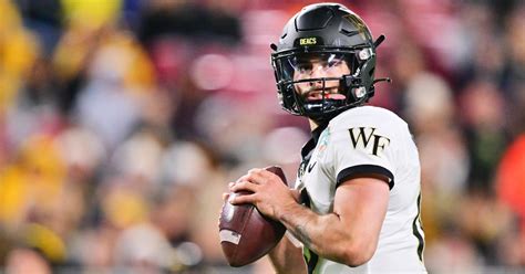 Wake Forest QB Sam Hartman sets ACC career passing touchdown mark - On3