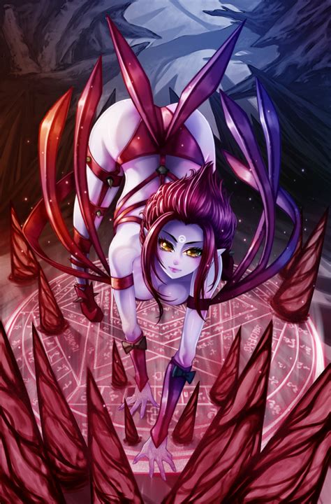 League of Legends Fan Art - Evelynn by WaterRing on DeviantArt