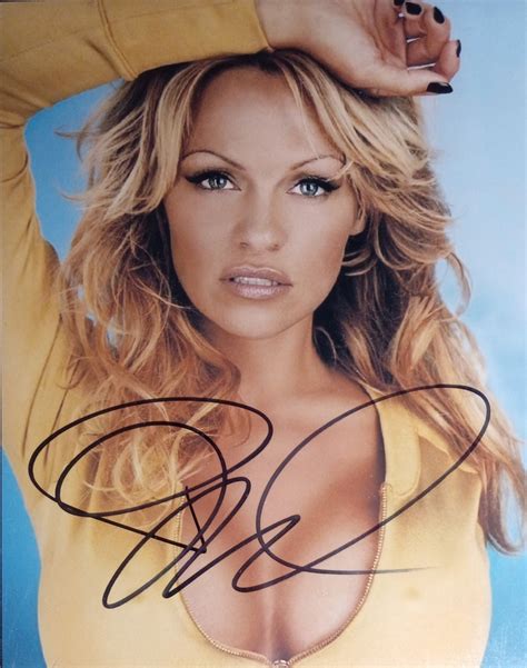 Pamela Anderson Authentic Signed 8x10 Photo W/ A1COA - Etsy