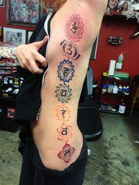 Chakra rib tattoo | Chakra tattoo, Kundalini tattoo, Tattoos