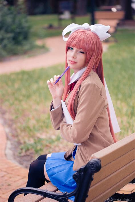 Monika by Megan Coffey - starbuxx Doki Doki Literature Club Cosplay ...