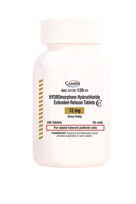 Hydromorphone ER – Camber Pharmaceuticals